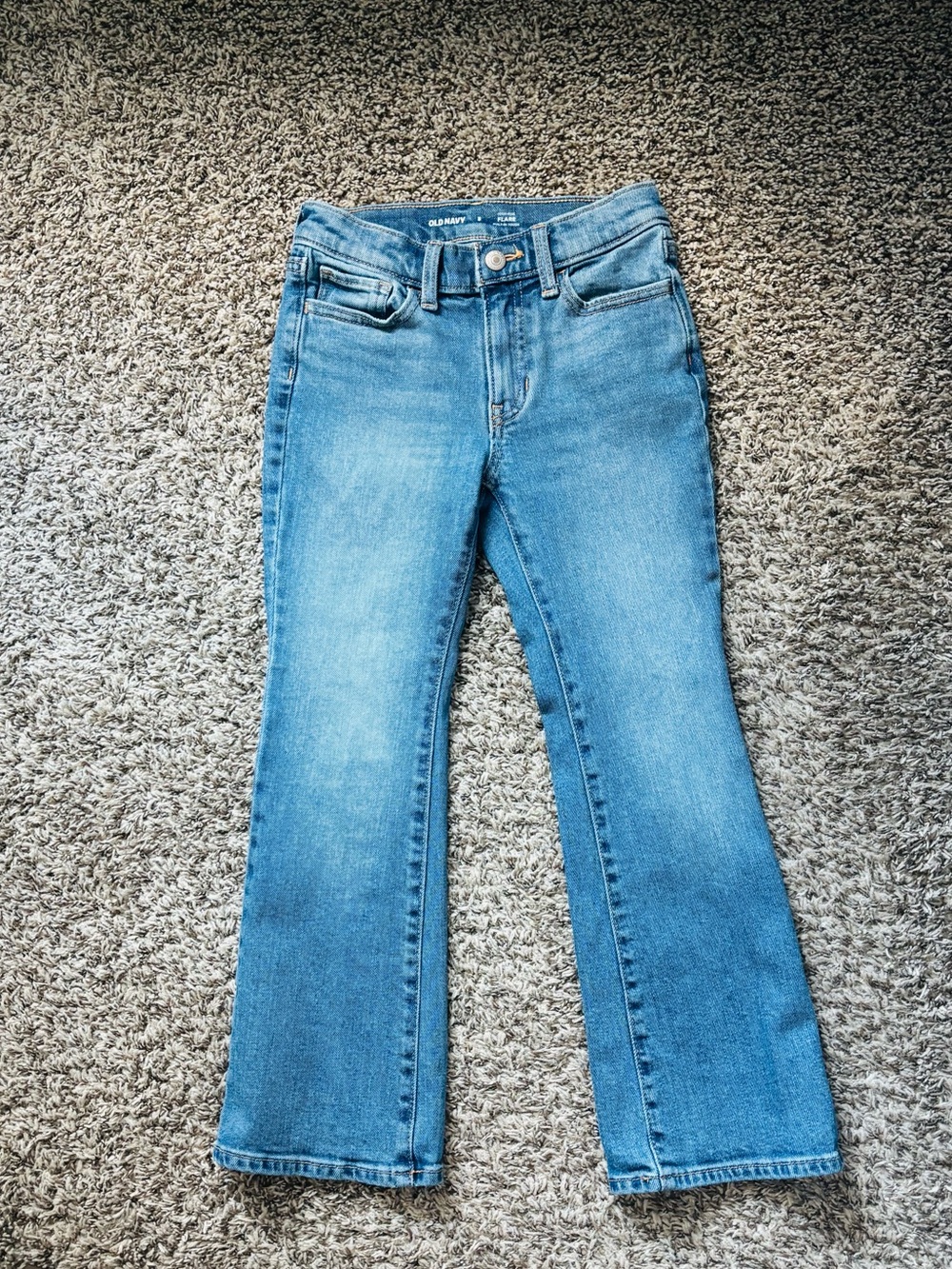 Old Navy Girls’ Light Blue Flare Jeans